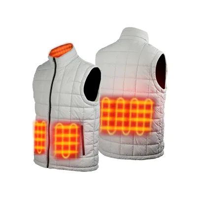 Standing Collar Warm Intelligent Heating Vest Custom Outdoor Riding on the Warm Coat Electric Vest