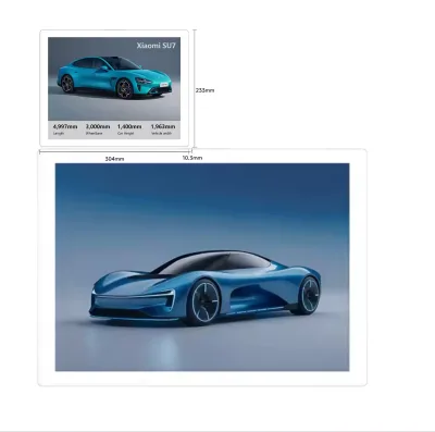 Epaper E Ink Display Smart Display Energy Saving Display 7.3 Inch 13.3 Inch 25.3 Inch 31.5 Inch Digital Signage Custom Factory
