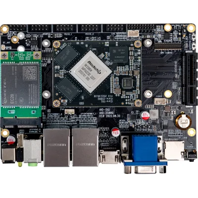 AIO-3588MQ Automotive-Grade AI Development Board All-New Octa-Core Soc RK3588M Wifi6 5G/4G Network