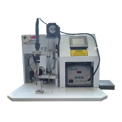 Precision and High-speed Soldering in the Electronic and Electrical Communication Industry Semi Automated Soldering Machine