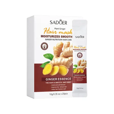 SADOER Ginger Anti Dandruff Conditioner and Hair Nourishing Hair Care Product Soothe Itchy Scalp Restore Silky Gloss Reduce