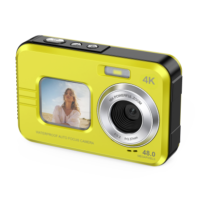 2022 Cam 360 Action Sports Camera 48MP 4K HD Digital Underwater IP68 Waterproof 75 Wide Angle Built-in LED Flashlight Media