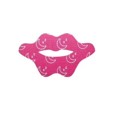 OEM Breathable Medical Grade Rayon Tape Anti-snoring Mouth Tape for Shipping Latex-Free Hypoallergenic Moon Pattern Face Tape