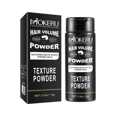 Oem Odm Hair Powder Hair Building Fiber Help Fluffy Instant Styling Hair Volume Product