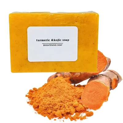 Antibacterial Odor Remove Organic Yoni Soap Bar Skin Tone Improvement & Acne Calming Turmeric Soap Bar