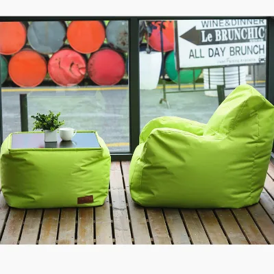 Outdoor Bean Bag Armchair Waterproof Sofa Cover Beach Chair