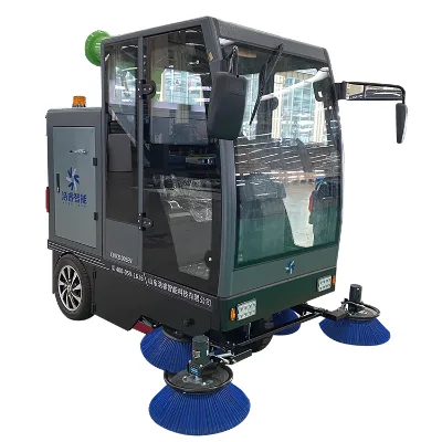 Wholesale New Commercial Electric Floor Sweeper Durable Motor Gearbox Efficient Fog Cannon Construction Hotel Cleaning Core