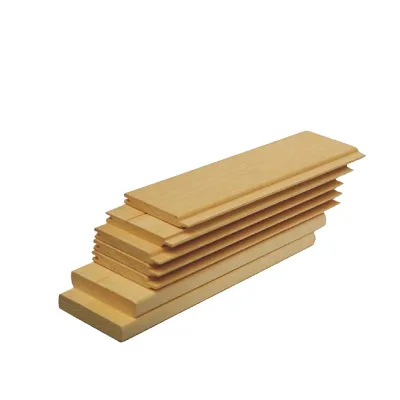Factory Wholesale Abachi Sauna Wall Wood Panel Wood for Sauna Room