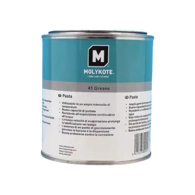 MOLYKOTE 41 Grease High-temperature lubricating black silicone grease for oven kiln turbine
