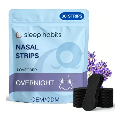 Comfort Sleep Support OEM Anti-Snoring Nose Strips Custom Design, Instant Nasal Hypoallergenic Latex Free, CE ISO13485 ISO9001