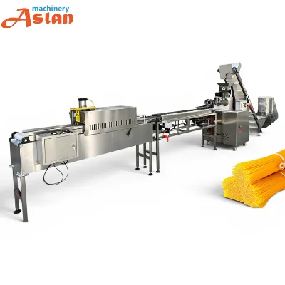 Soba Noodles Making Machine Gluten Free Buckwheat Noodles Extruding Cooling Production Line