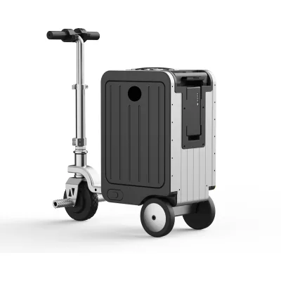 20-inch Cabin-Friendly Smart Riding Suitcase, 150KG Load Capacity, Carry-On Approved, No Check-In Needed Smart Riding Luggage