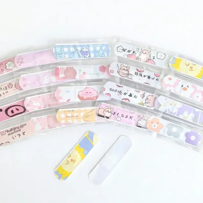 Cross-border Best-selling Cartoon-style Cute Medical-grade Class I Medical Adhesive Waterproof PE Safety Bandages Hemostatic