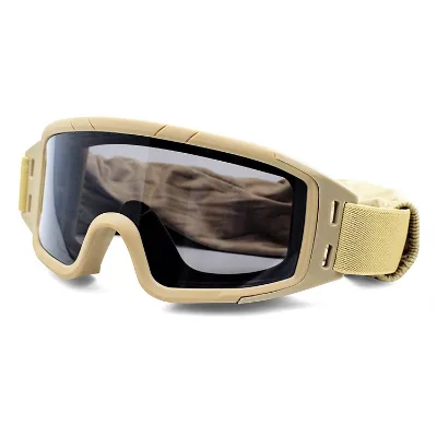 EN166 Tactical Helmet Attachments Grey Lenses Shooting Sun Glasses Ballistic Goggles Tactical Glasses