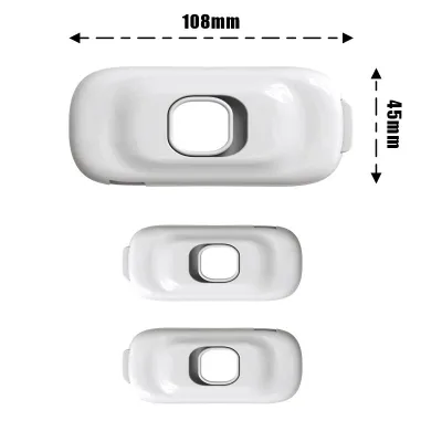 Factory Supplier Plastic ABS Safety Locks Strap Type Baby-Safe Door and Furniture Usage Customizable Logo OEM/ODM