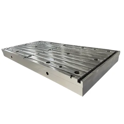 Cast Iron Plate Grinding Platform Table T-slot Plate Optical Platform Welding Operating Table