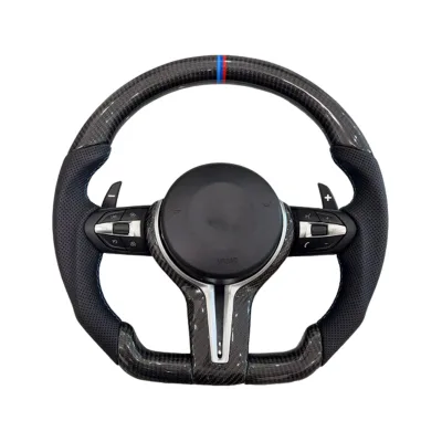 For BMW Performance Tuning Steering Wheel With Carbon Fiber Material and Universal Fit Car Steering Wheel