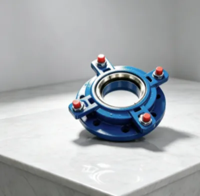 Pn10/16/25 Ductile Iron Flexible Flange Adaptor Pipe Coupling Restrained for Drainage Project PE Pipe EN14525 ISO 9001