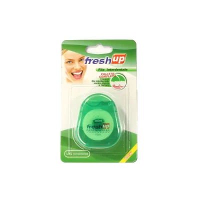 Eco-friendly Dental Floss with Wax Mint Flavor