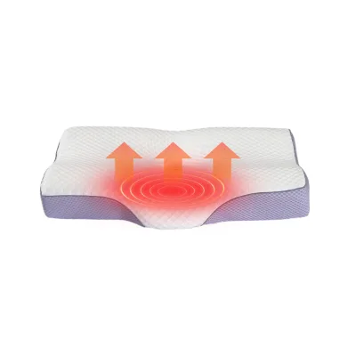New Design Heated Pillows for Sleeping Comfortable Memory Foam Neck Pillow Neck Support Function Pillow
