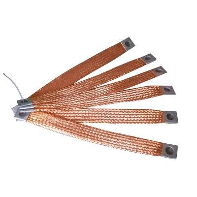Exquisite Technical Custom Copper Braided Wire Soft Connection Flexible Copper Connector Factory Wholesale 27 Tensile Strength