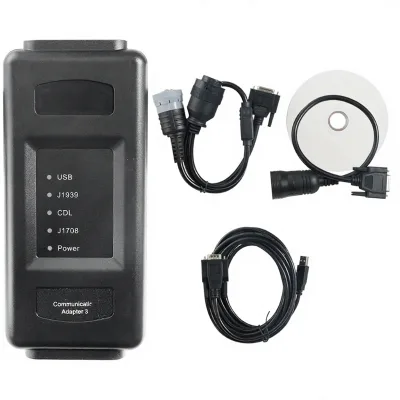 GW ET4 Caterpillar Heavy Duty Truck Diagnostic Tool with USB/J1939/CDL/J1708 Interface Black OLIVER All Trucks & Excavators