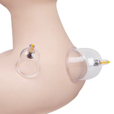 Suction Cups Massage Vacuum Cupping Set Suction Cupping Jar Acupuncture Vacuum Cupping Cans Set