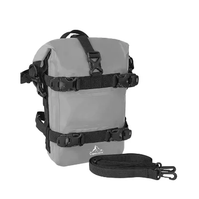 Wholesale Outdoor PVC 500D Custom OEM ODM Waterproof Quick Install Kit Motorcycle Organizer Bumper Bag