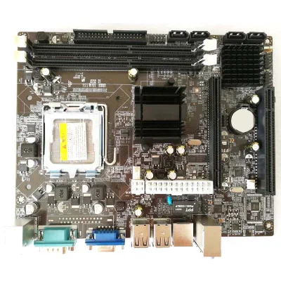 Desktop Laptop Motherboard Single SATA Intel Integrated Motherboard 100% Working Mini Embedded System 1333mhz 2 DDR3 DIMM Vga
