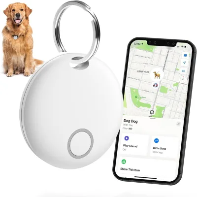 Find My Tag Mini GPS Tracker Smart Key Finder Locator Waterproof Apple Wallet Lugggae Pet Tracking Anti-Lost Personal Alarm