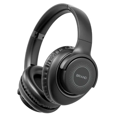 Factory Price Over Ear LED Battery Indicator Low Latency Fold-able Headset HIFI BT 5.3 for Music Play