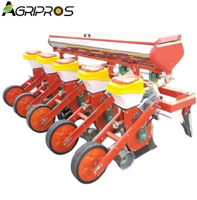 4-Row Electric Suspension Smart Spacing Planter | Automatic Peanut Corn Soybean Fertilizer Seeder for Precision Sowing