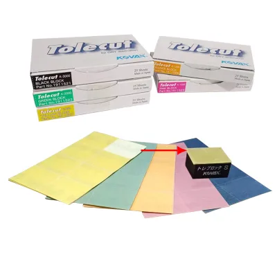 KOVAX Tolecut Sandpaper Touch-Up System Abrasives for Sanding Polish Removes Paint Nibs Runs K800-K3000 for KOVAX Toleblock