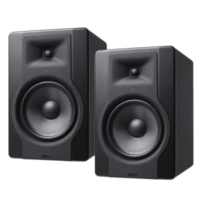 BX8 D3 Professional 2-Way 8 Inch Active Studio Monitor Speakers for Music Production Mixing With Onboard Acoustic Space Control