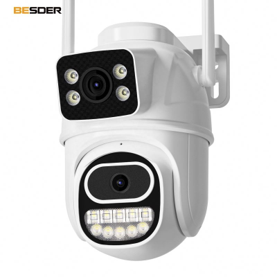 Security Cameras Active Deterrent Indoor Monitoring Camera With White Light House Video Home Ring Outdoor Wide View Camera.