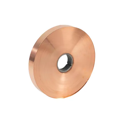 0.01mm to 3.0mm Thick 99.97% Pure Copper Strip Foil Roll in Stock
