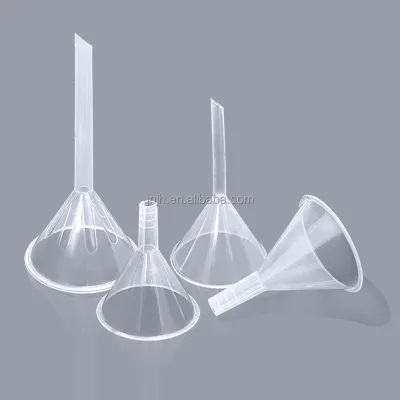 Laboratory Eco Friendly Funnels Small Perfume Plastic Cosmetics Dispenser Funnel