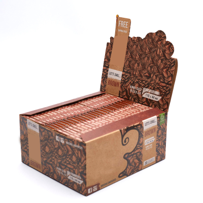 Brown Smoking Rolling Paper Unbleached Paper for Smoking Cigarette