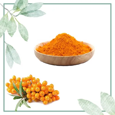 Natural Sea Buckthorn Extract Organic Sea Buckthorn Fruit Juice Powder