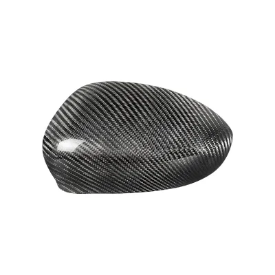 ES Carbon Fiber Rearview Mirror Cover Exterior Accessories Decoration for Fiat 500 Abarth Universal 2009-2023