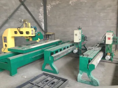 Dual Use Straight Curved Stone Edge Grinding Machine Multifunctional Profiler for Marble Granite Countertop Bullnose Chamfer