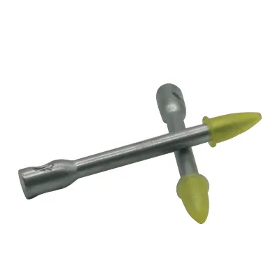 3.7x50mm Steel Shooting Nails 6mm Head With Eye Hole