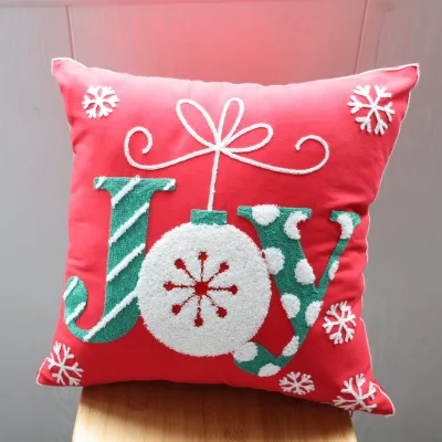 New Beautiful Design Decorative Pillow Covers Winter Holiday Christmas Pillow Covers