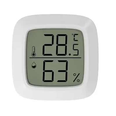Magnetic Mini Thermometer LCD Digital Room Thermometer Temperature Sensor Humidity Meter Indoor Hygrometer Weather Station