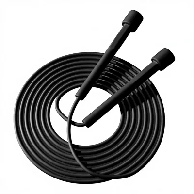 Weighted Rope Skipping Rope for Girls & Adults-Indoor Fat Burning & Weight Loss Scientific Design Lightweight