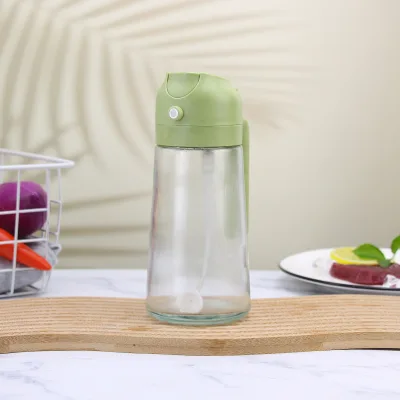 Wholesale Food Grade Glass Aceitera Antigoteo Air Fryer Anti-drip Olive Oil Sprayer Bottle for Cooking, Barbecue, Baking