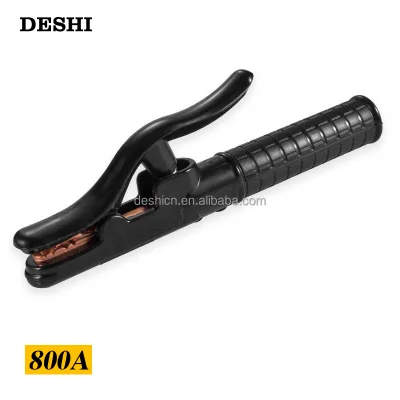 800A Black Gold Steel Brass Electrode Holder