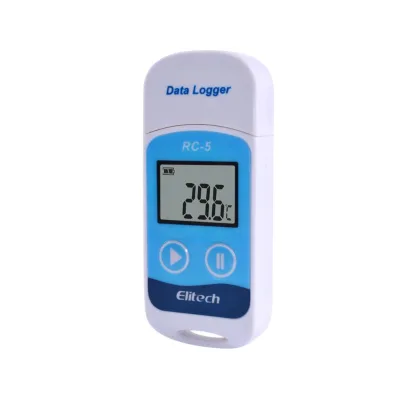 USB Temperature Data Logger ~ -30°C~70°C Waterproof IP67 Cold Chain Recorder with PDF/Excel Report Export