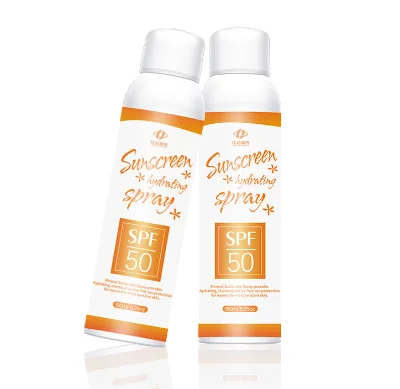 Anti-UV Spf 50 Face Skin Care Whitening Sunblock Sunscreen Mist Spray for Outdoor