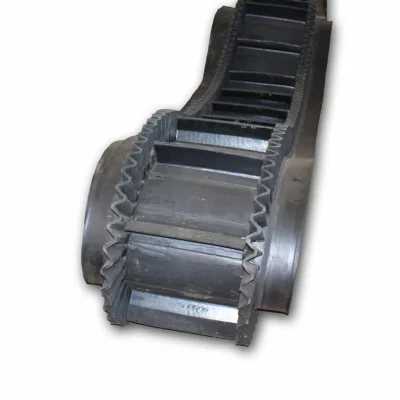 DIN Standard Vertical Cleated Conveyor Belts